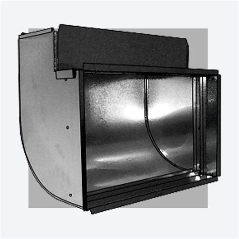 metal cold air return box|furnace cold air return boot.